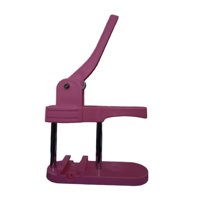 Magideal - Máquina Para Hacer Botones, Insignias, Prensa De Perforación, Fabricante De Pines Artísticos, Suministros De Artesanía Portátiles, Máquina De Prensa H Tipo De Tracción Izquierda-Derecha