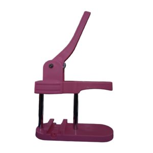 Magideal - Máquina Para Hacer Botones, Insignias, Prensa De Perforación, Fabricante De Pines Artísticos, Suministros De Artesanía Portátiles, Máquina De Prensa H Tipo De Tracción Izquierda-Derecha