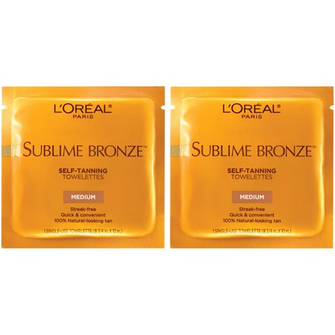 L’Oréal Paris - Toallitas Autobronceadoras L'Oreal Paris Sublime Bronze De 6 Quilates X 2