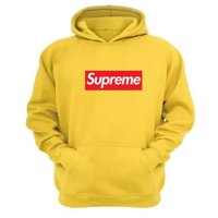 Genérico - Polerón Canguro Supreme Amarillo Talla Xl Unisex