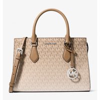 Cartera Michael Kors Womens Sheila Medium Ombr Signature Logo Satchel 35R5S6Hs8B Husk