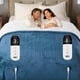 thumbnail image 1 of Manta eléctrica Degrees of Comfort Sherpa Plush Queen Blue, 1 of 7
