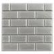 thumbnail image 2 of PE Foam 3D Brick Wall Sticker Autoadhesivo Paneles DIY Impermeable Plata, 2 of 5