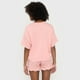 thumbnail image 2 of Pijama Mujer Corto Oversize Vuelos Coral Conejos Corona, 2 of 5