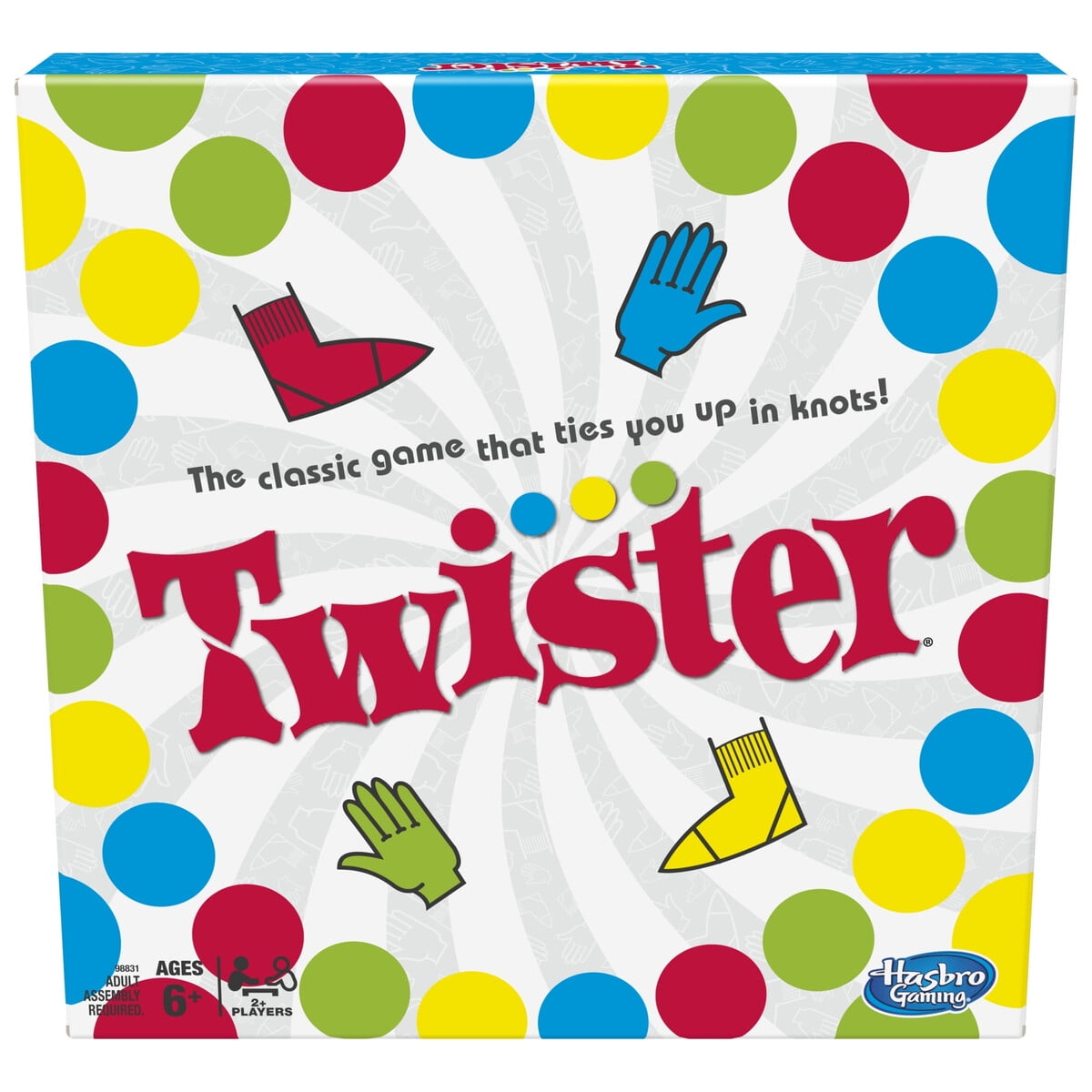 Juego Twister Hasbro 2023 Party Spinner Air Moves