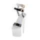 thumbnail image 1 of 1/6 ABS Shoes Hard Bottom Fit 12 "Figura De Acción Femenina Cuerpo Blanco, 1 of 5