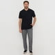 thumbnail image 4 of Polera Hombre Piqué Bolsillo Negro Corona, 4 of 5