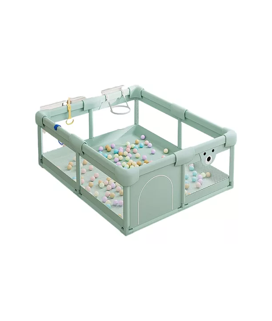 Genérico - Corral Centro De Juegos Para Bebé Con Accesorios, 150X180X65 Cm, Verde