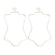 thumbnail image 3 of 2x Bikini Traje De Ba?o Percha Ni?os Ni?as Vestido Titular Ropa Percha Para Dormitorio, 3 of 5