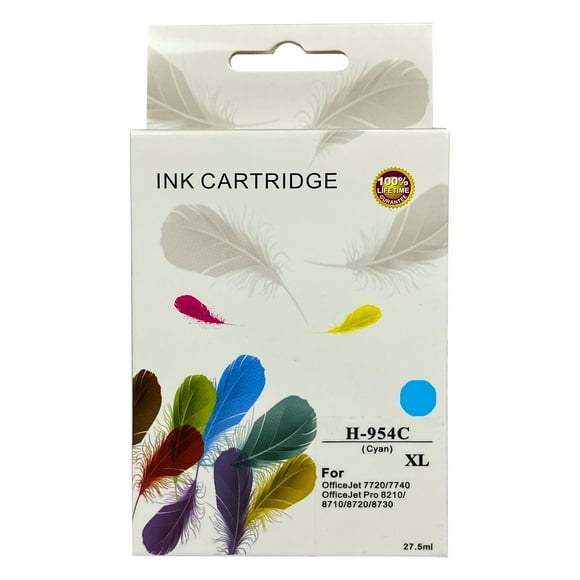 Cartucho Cian para HP H 954XL H 958XL Alternativa
