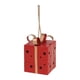 thumbnail image 2 of Adorno Navideño Con Caja De Regalo Iluminada De Hierro Para Restaurante, Guirnalda, Hotel, Color Rojo, 2 of 3