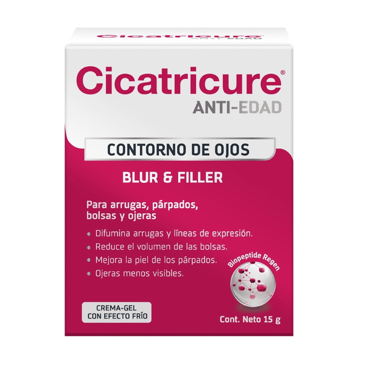 Cicatricure - Crema Contorno De Ojos Blur&filler 15gr