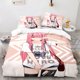 thumbnail image 1 of Nwe Darling In The Franxx Bedding Set Bedspread Bed Sets Aldult Kawaii Duvetcover Family3pcs Bed Sheets, 1 of 5