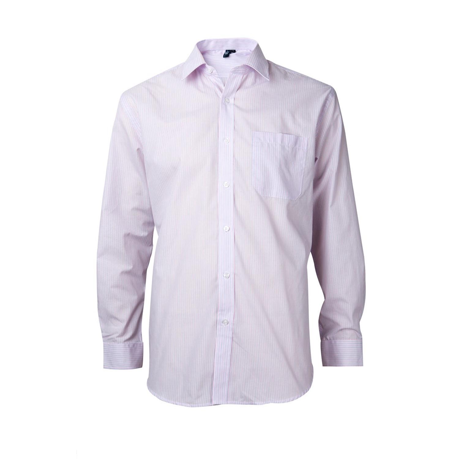 Jayson - Camisa Trevira Fantasia M/L Verde Claro 37