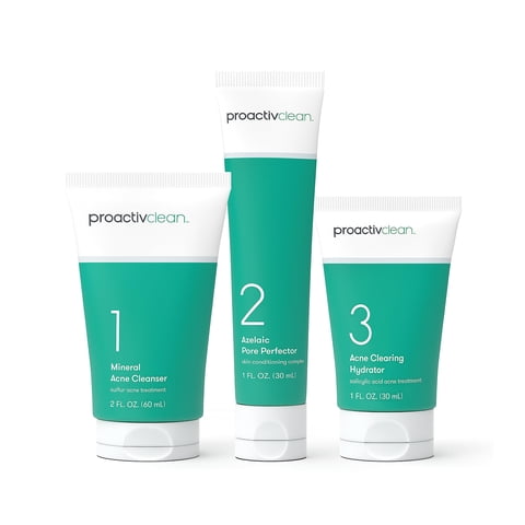 Rutina De Tratamiento Del Acné Proactiv Clean, Kit De 3 Pasos Y 30 Días