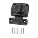 thumbnail image 5 of Cerradura De Puerta De Seguridad Para Cobertizo Con Tornillos, Pestillo Giratorio Para Puerta Interior, Pestillos Para Puerta, Color Negro, 5 of 5