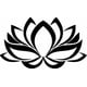 thumbnail image 1 of Sticker Flor De Loto Hibiscus Auto Camioneta Parabrisa, 1 of 3