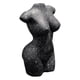 thumbnail image 1 of Florero De Cuerpo Femenino De Resina Maceta De Plantas De Resina Estatuas De Mujer Decoración De Adorno De Escritorio Negro, 1 of 5