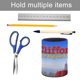 thumbnail image 5 of Clifford El Gran Perro Rojo-theme Cylinder Pen Holder Pencil Organizer with Flannel Lining PVC Leather Material Cardboard Base for study work 10*8CM, 5 of 6