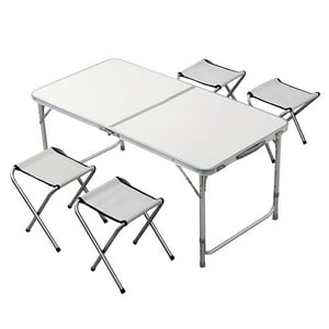 Miglu - Mesa De Camping Con Pisos