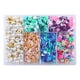 thumbnail image 4 of Cuentas de arcilla de 6 rejillas, cuentas espaciadoras redondas planas para hacer pulseras, juego de manualidades con cuentas de letras DIY para niñas y niños, suministros para Multicolor, 4 of 5