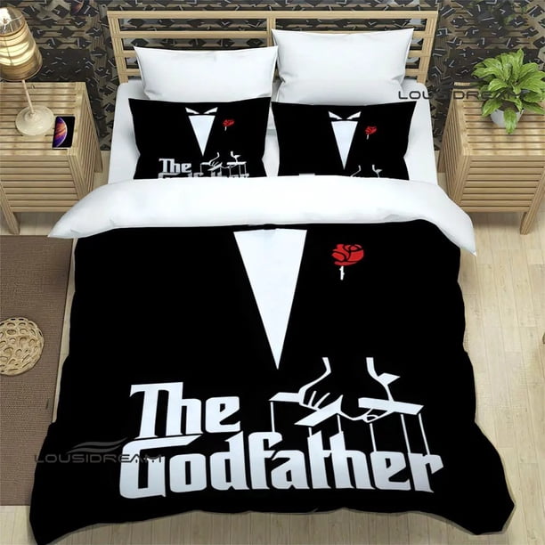 The Godfather printed Bedding Sets exquisite bed supplies set duvet cover bed comforter set bedding set luxury birthday gift Bed Sheets
