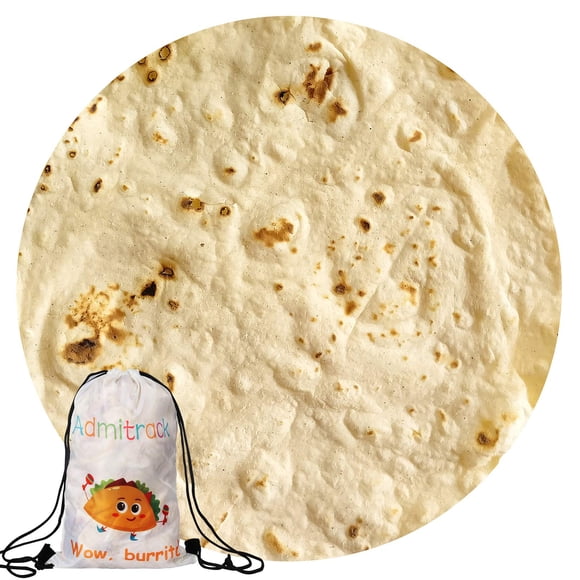 Throw Blanket Admirack Tortilla Burritos Para Adultos Y Niños
