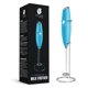 thumbnail image 1 of Dispositivo eléctrico portátil Milk Frother Bean Envy con soporte, color azul, 1 of 9