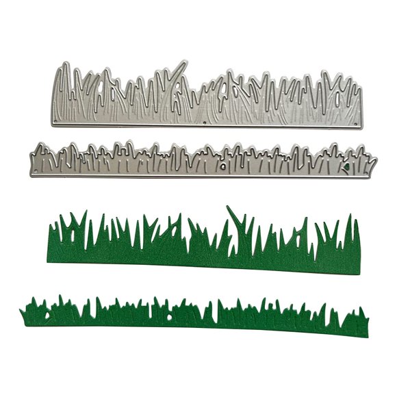 Troqueles de metal MALISTLN de hierba verde para scrapbooking