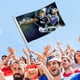 thumbnail image 4 of Miles del Mañana Bandera impresa con temática, regalo perfecto para fanáticos, amigos y familiares, y adecuada para actividades al aire libre e interiores, decoraciones de fiesta. 90 cm × 150 cm., 4 of 6