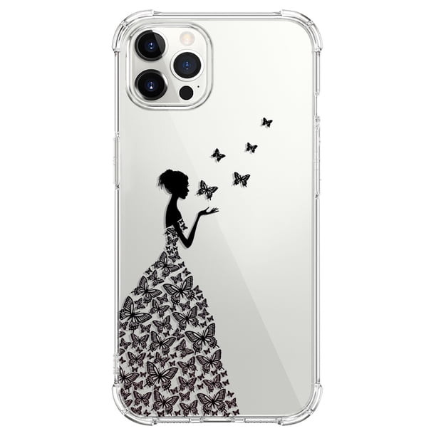 Girl Power Transparent Anti-drop Mobile Phone Case For Girls Is Suitable For Iphone14ProMax/14Plus/14Pro/14,iphone13ProMax/13MINI/13Pro/13,iphone12ProMax/12MINI/12Pro/12,iphone11ProMax/11Pro/11