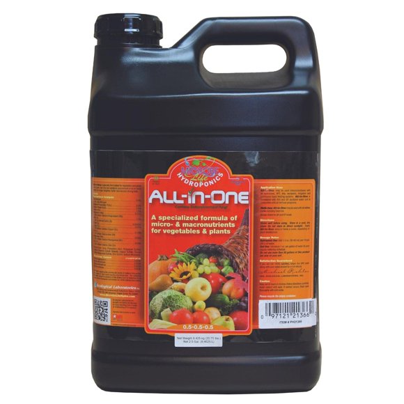 Nutriente Microbe Life Hydroponics Todo en Uno 9.5 L para plantas