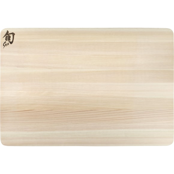 Tabla de cortar Shun Hinoki, tamaño mediano, 40 x 27 x 1,3 cm