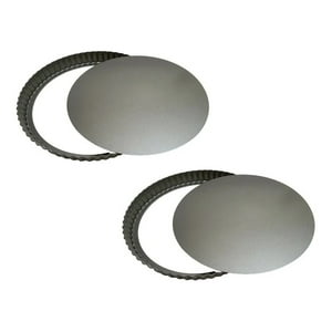 Genérico - Pack X2 Molde Desmontable Moldes Para Tartaleta 30 Cm