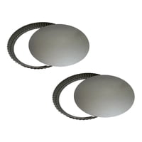 Genérico - Pack X2 Molde Desmontable Moldes Para Tartaleta 30 Cm