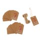 thumbnail image 5 of 100 unids papel kraft feliz navidad regalo etiqueta etiqueta navidad colgando decoración muleta, 5 of 5