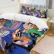 thumbnail image 1 of Looney Tunes Cartoons 3-Piece Bedding Set Soft Warm And Comfortable Bed Set, 1 of 5