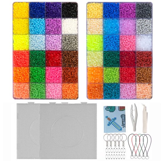 Kit de Cuentas de Fusible ZLLBTMO 2,6 mm 48 colores 26 000 piezas