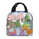 thumbnail image 1 of Doug Bolsa Térmica Portátil con Forro de Aluminio Grueso, Bolsa Térmica Impermeable y Hermética para Trabajo, Escuela y Picnic, Nevera Portátil para Entrega de Comida para Adultos y Niños 22*20*13cm, 1 of 6