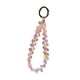 thumbnail image 5 of Llavero Con Cuentas, Pulsera, Llavero Para Estuche De Auriculares, Accesorios Para Coche, Bolso, Transparente, Rosa, 5 of 5