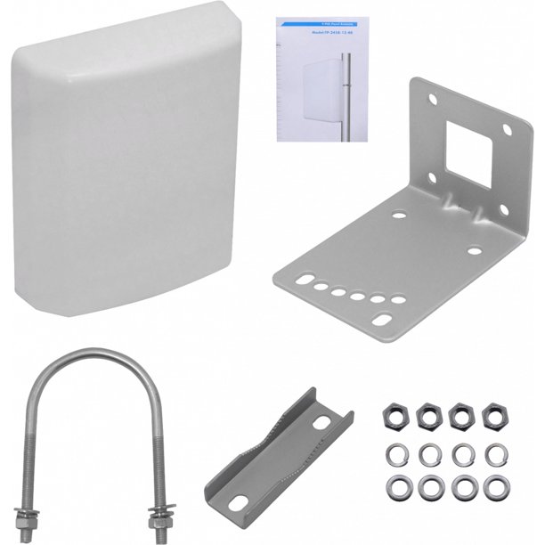 TP542 TUPAVCO Antena Direccional de Panel 13dBi Doble Banda 2,4/5GHz 2400-2500/5150-5850MHz Apertura 40º Conector N-Hembra