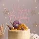 thumbnail image 3 of Adorno para Pastel Gtseryeio Feliz Cumpleaños en Oro Rosado con Brillo, 3 of 8