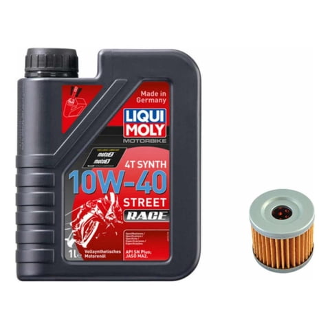 Liqui Moly - Kit Mantencion Moto Suzuki Gs 150R (Liquimoly Full + Filtro)