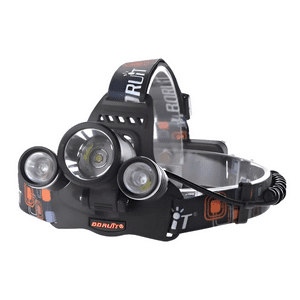 Genérico - Linterna Frontal 5000 Lumenes Led Minero Linterna Negro Luz Bordó