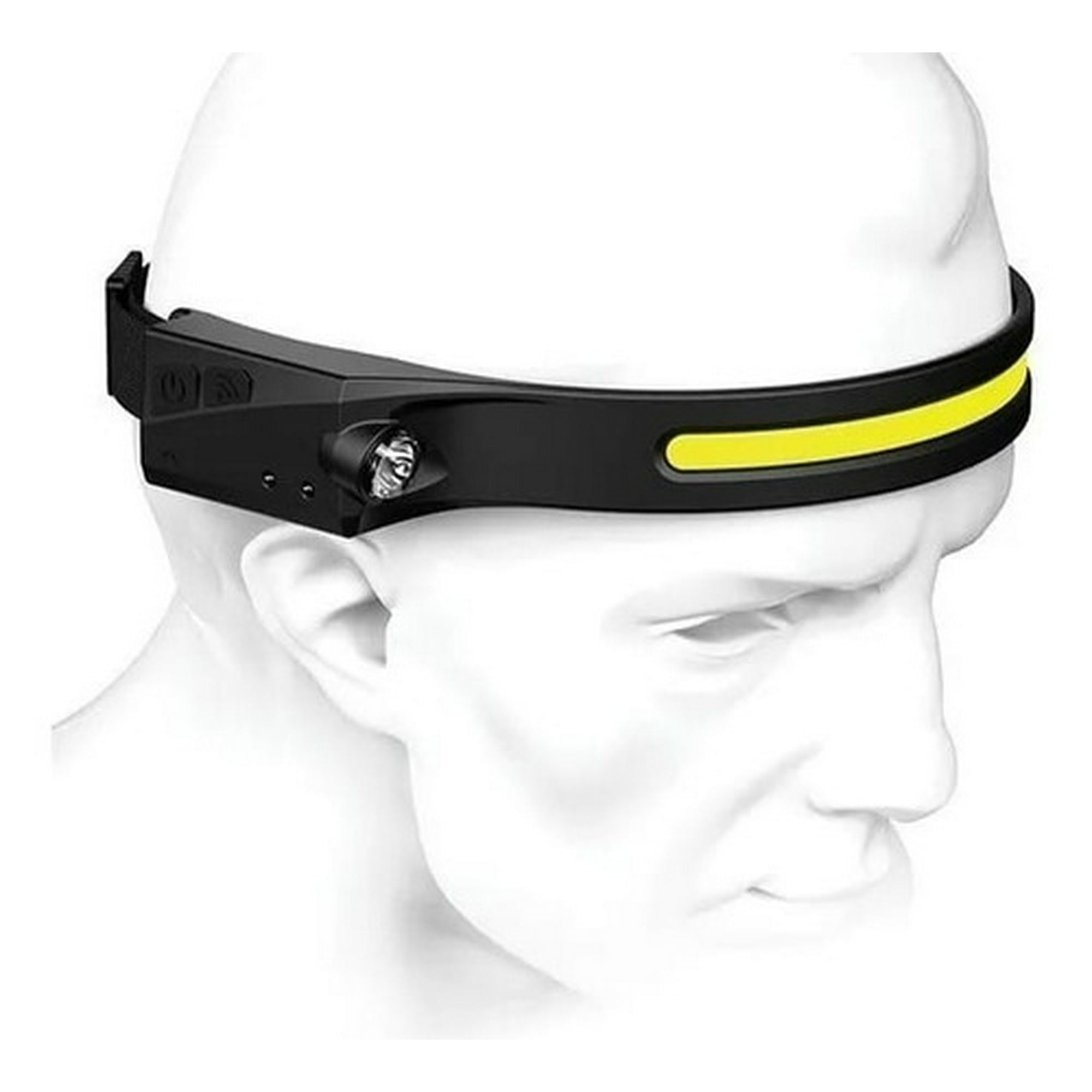 Irm - Linterna Led Cintillo Con Sensor Montado En La Cabeza