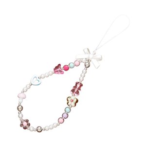 Bothyi - Cadena Para Teléfono De Moda, Llavero Multiusos, Brazalete, Lindo Dije Para Teléfono Con Oso De Dibujos Animados