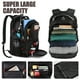 thumbnail image 2 of Mochila 50l Para Hombres Con Puerto De Carga Usb Negro, 2 of 3