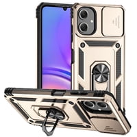 Estuche Gangxun Para Samsung Galaxy A06, Soporte Giratorio 360°, Estilo Mecánico Y Magnético