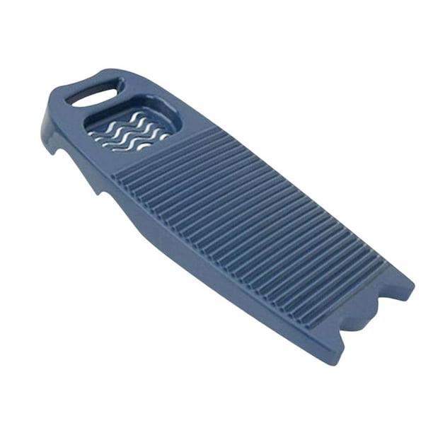 Tabla De Lavado Tabla De Lavado Con Soporte De Jabón Para Utensilios De Lavandería Azul Oscuro