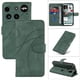 thumbnail image 3 of Funda tipo cartera con tapa para Nothing Phone 3 con tarjetero, soporte y cubierta magnética Verde, 3 of 5